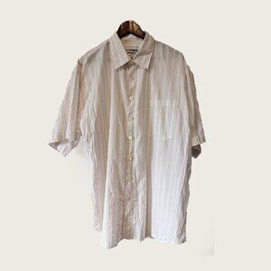 SCHNAYDERMAN'S - Oversized silk cotton shirt - Sz 17